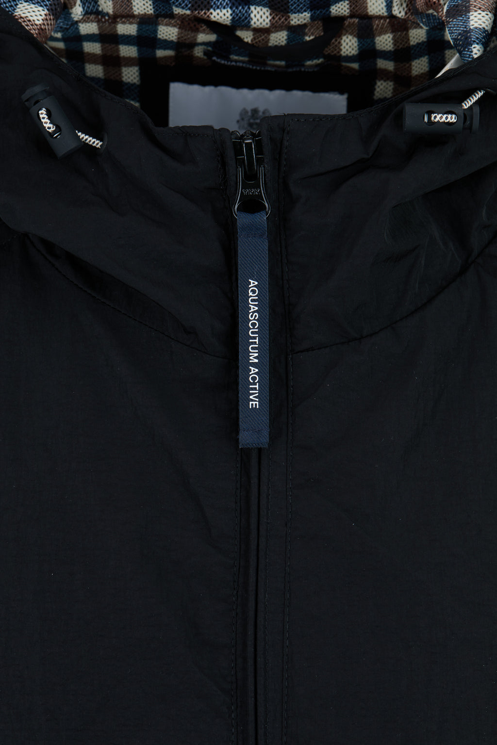 Lamina Hooded Jacket - Black – Aquascutum Active
