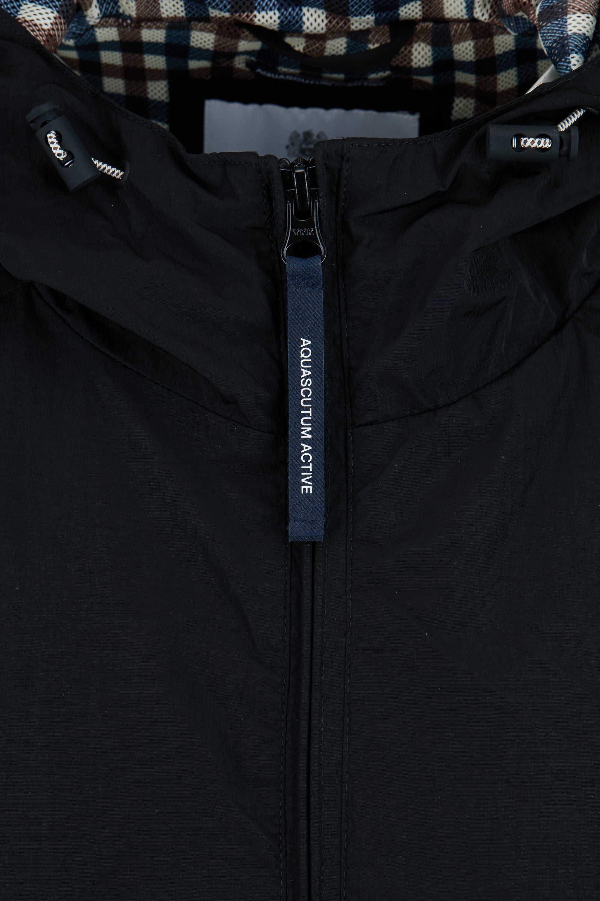 Lamina Hooded Jacket - Black – Aquascutum Active