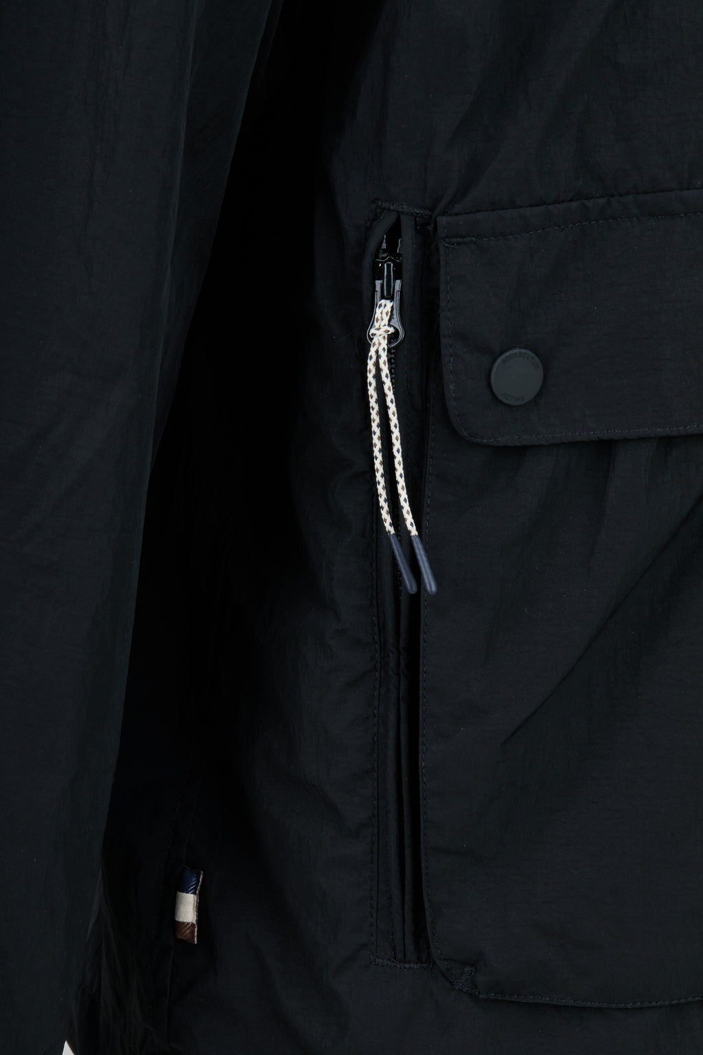 Lamina Hooded Jacket - Black – Aquascutum Active