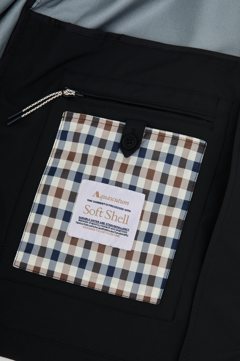 Soft Shell Jacket - Black – Aquascutum Active