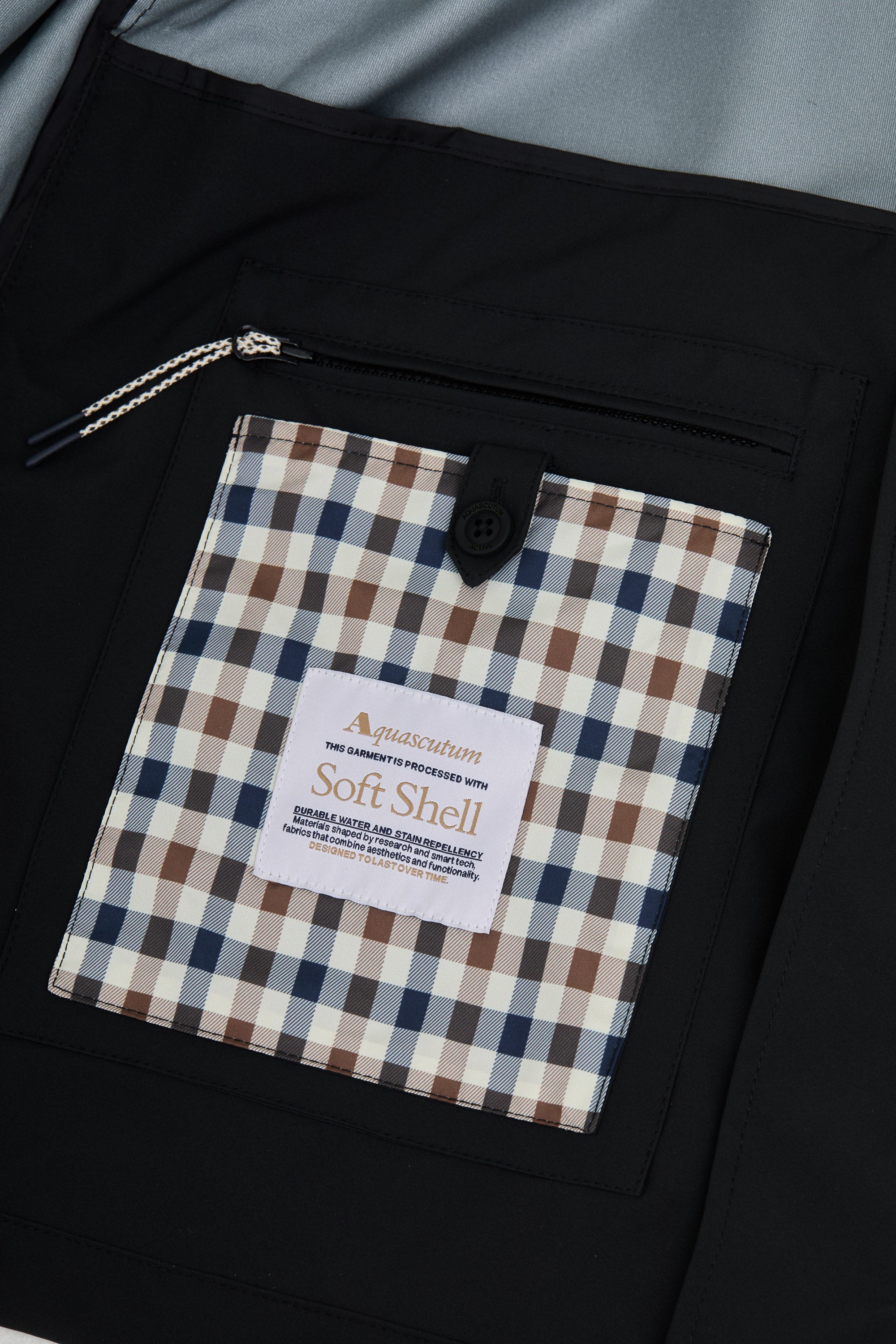 Soft Shell Jacket - Black – Aquascutum Active
