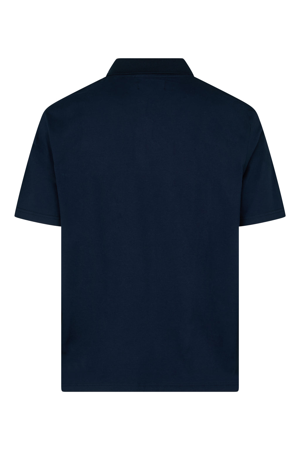 Stretch Piquet Badge Polo - Navy – Aquascutum Active