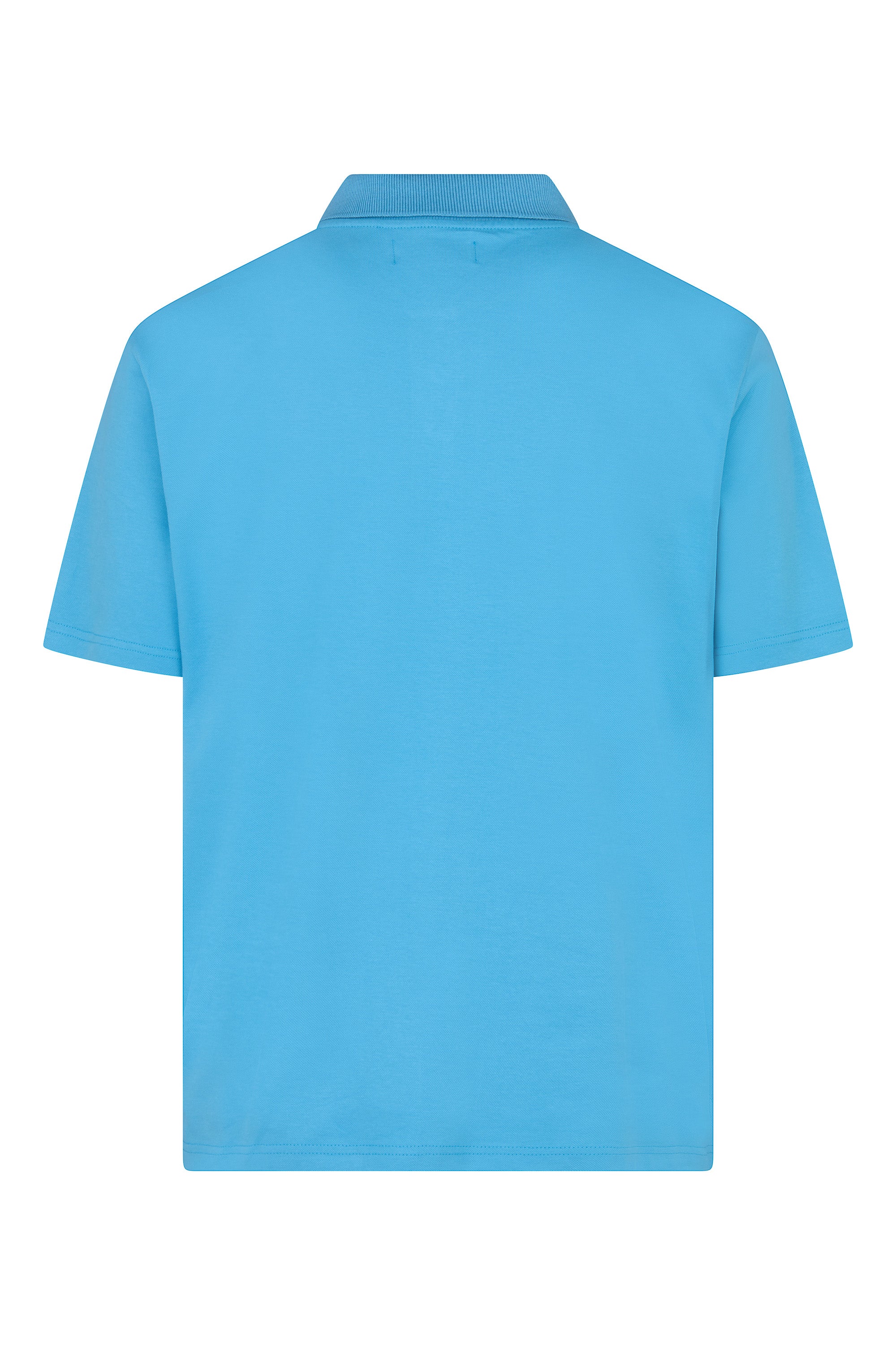 Stretch Piquet Badge Polo - Oil – Aquascutum Active