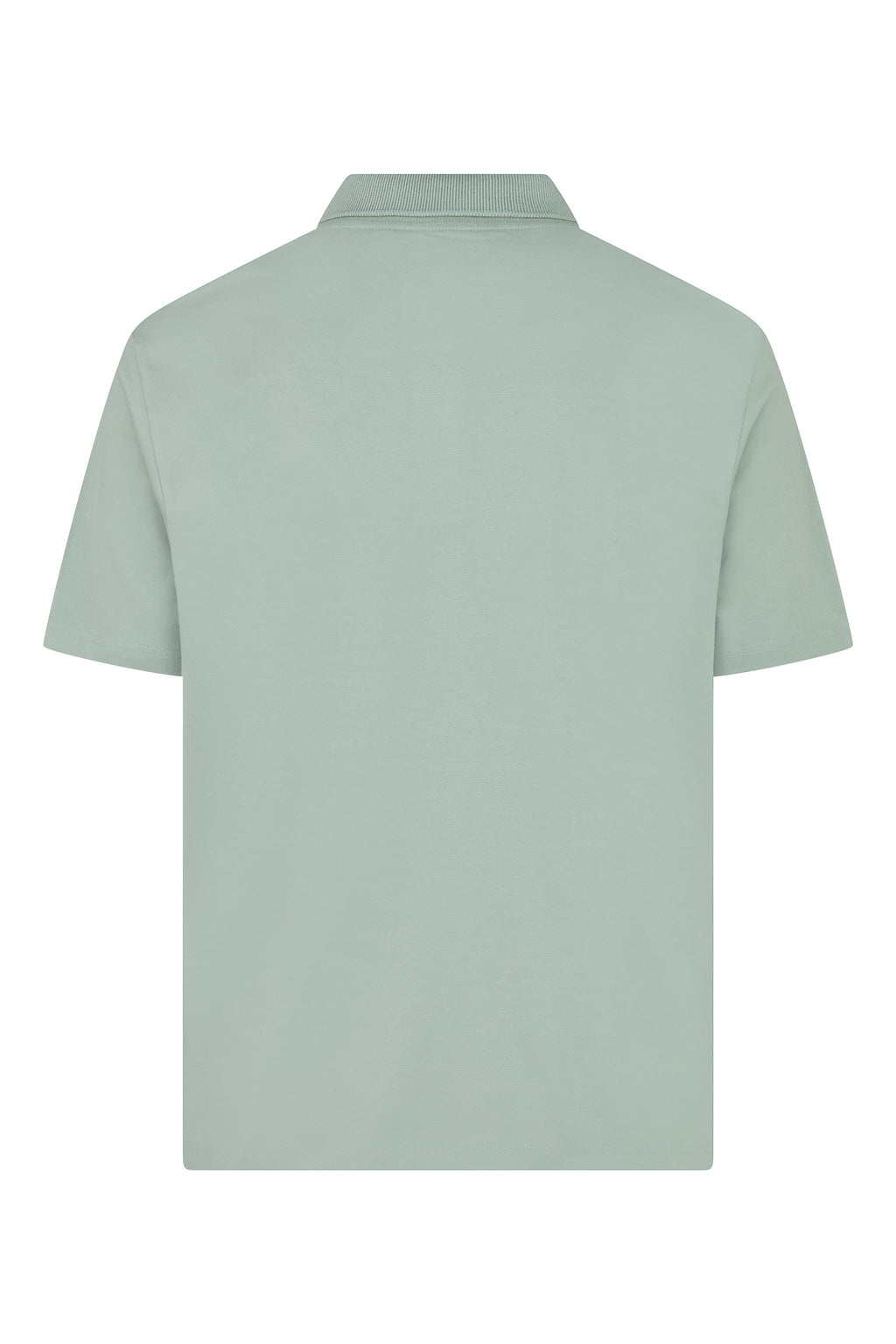Stretch Piquet Badge Polo - Sage Green – Aquascutum Active