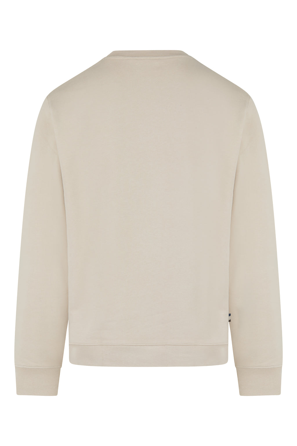 Badge Crewneck Sweater - Beige – Aquascutum Active