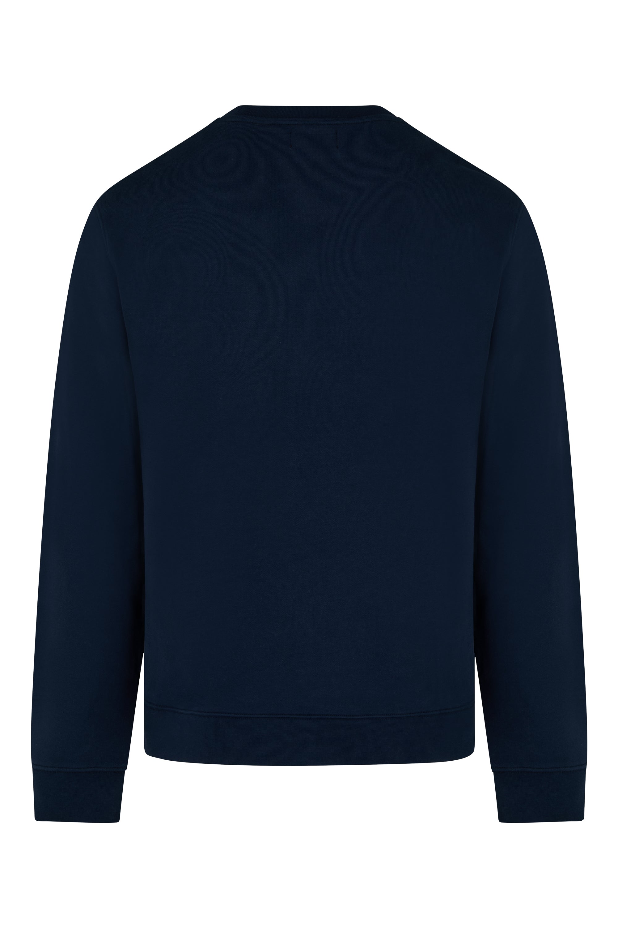 Badge Crewneck Sweater - Navy – Aquascutum Active