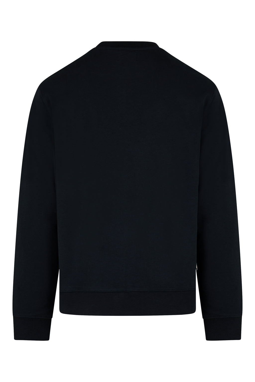 Badge Crewneck Sweater - Black – Aquascutum Active