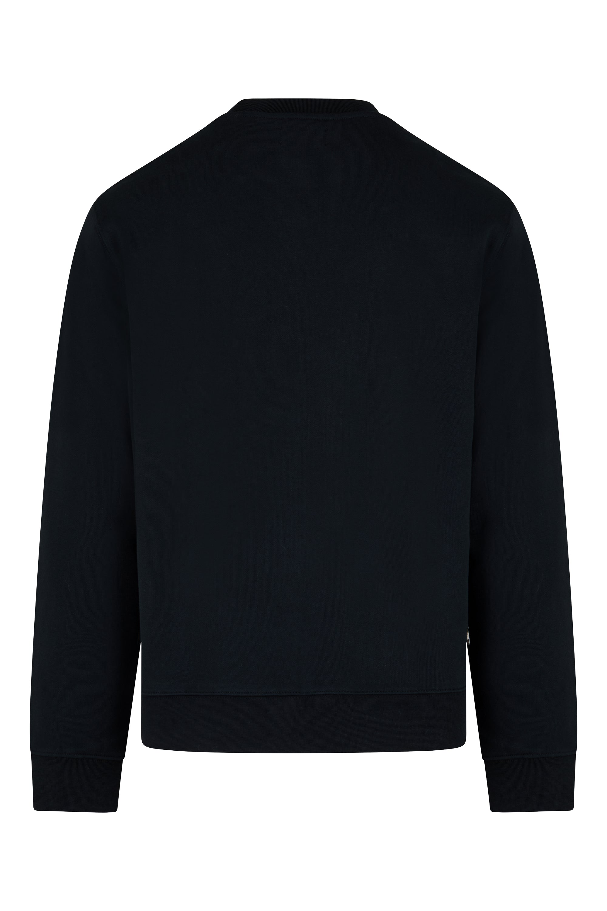 Badge Crewneck Sweater - Black – Aquascutum Active