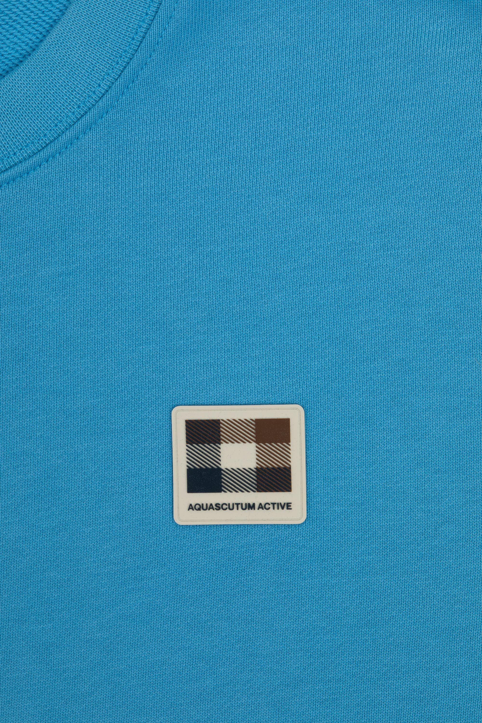 Badge Crewneck Sweater - Oil – Aquascutum Active