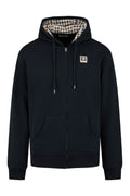 Badge Full Zip Hoodie - Black – Aquascutum Active