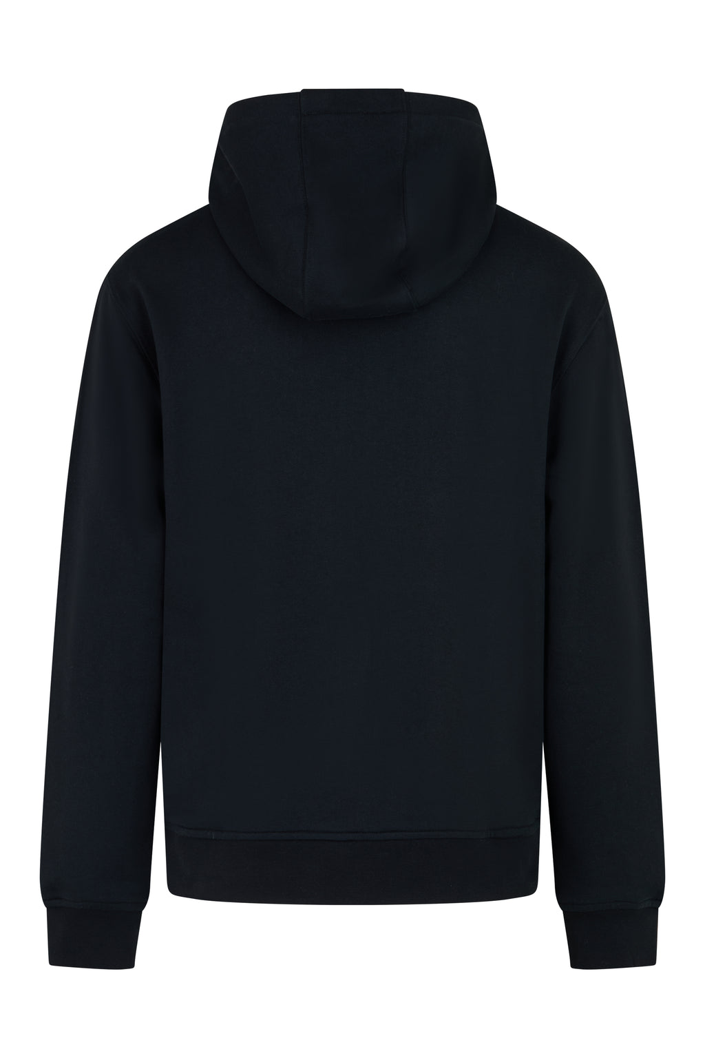 Badge Full Zip Hoodie - Black – Aquascutum Active