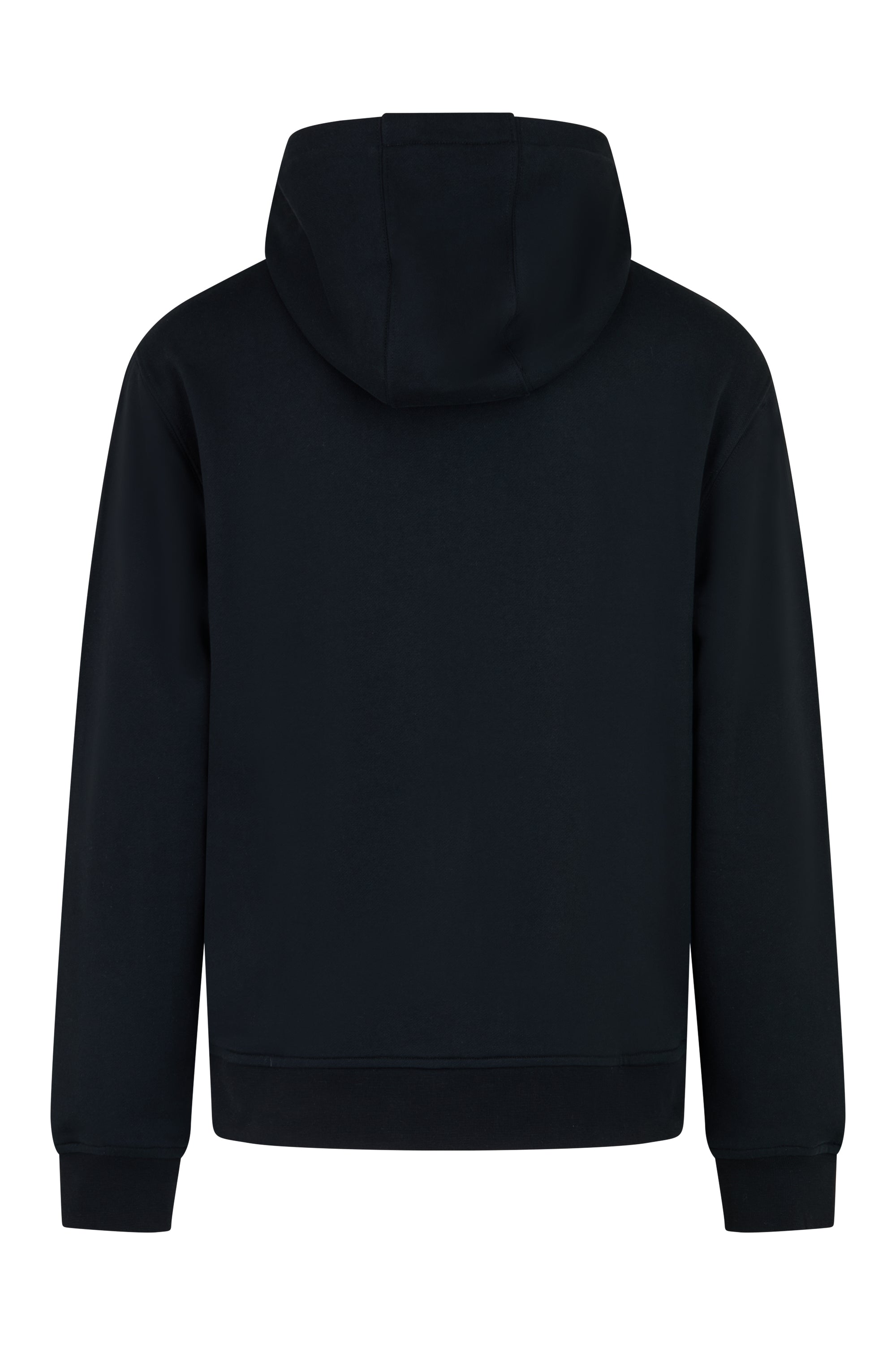Badge Full Zip Hoodie - Black – Aquascutum Active