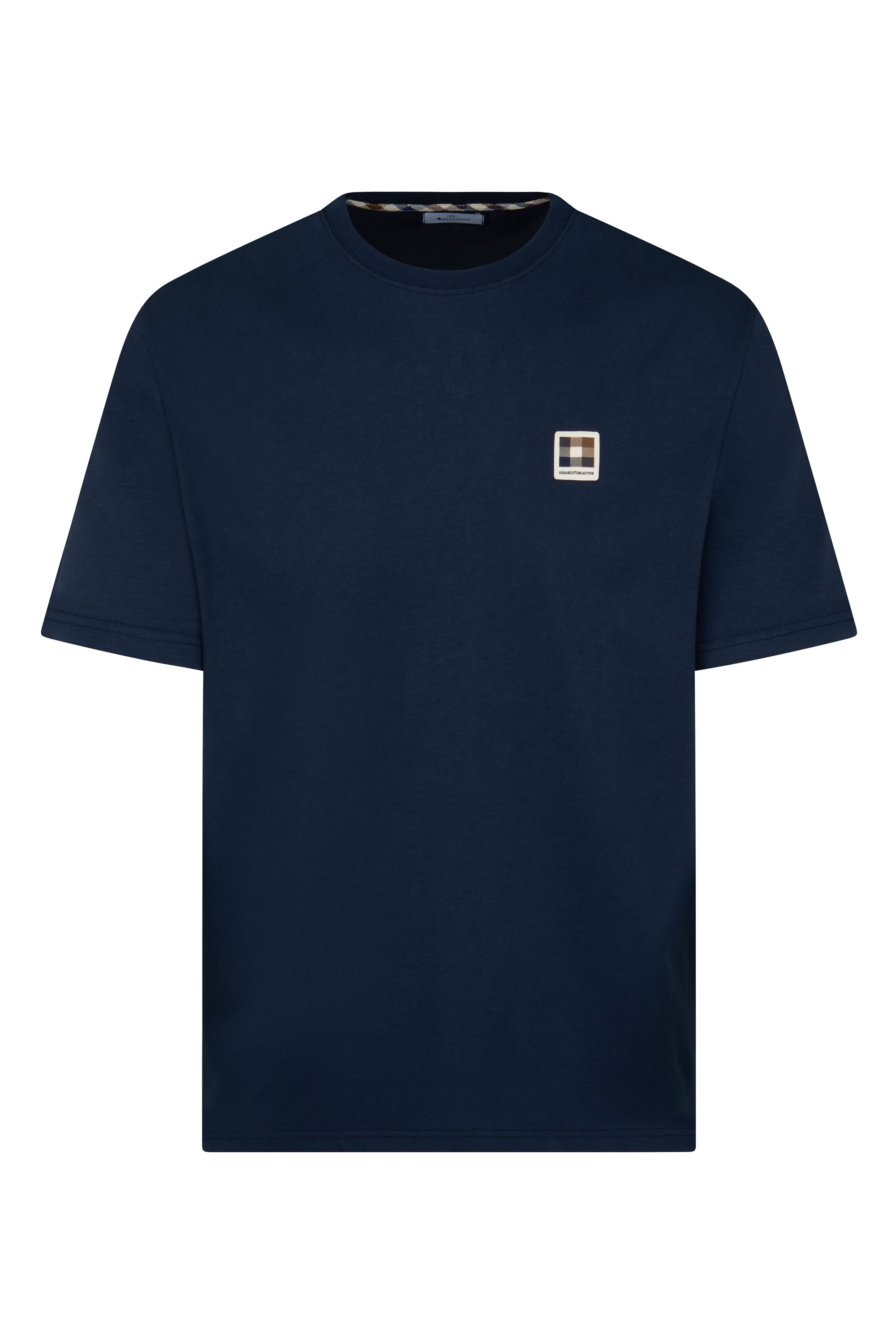 Badge T Shirt - Navy – Aquascutum Active