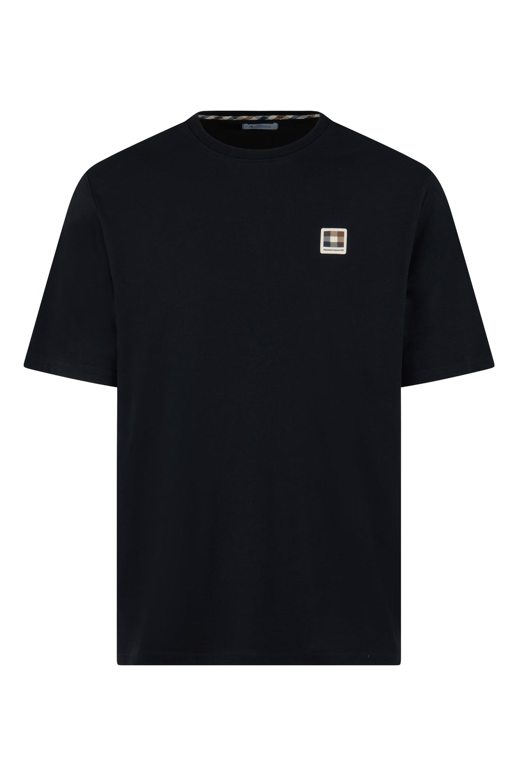 Badge T Shirt - Black – Aquascutum Active