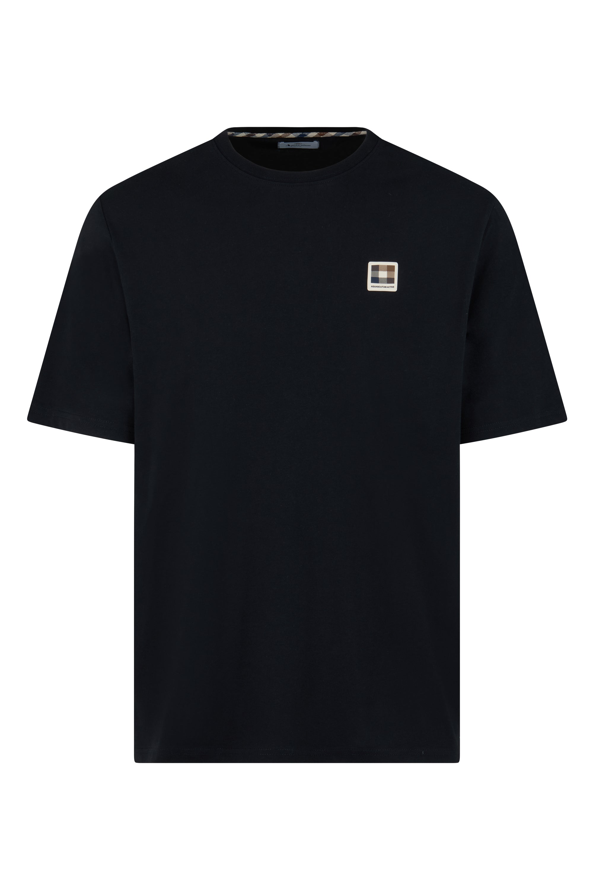 Badge T Shirt - Black – Aquascutum Active