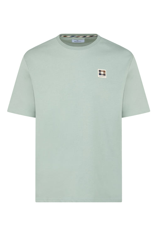Badge T Shirt - Sage Green – Aquascutum Active