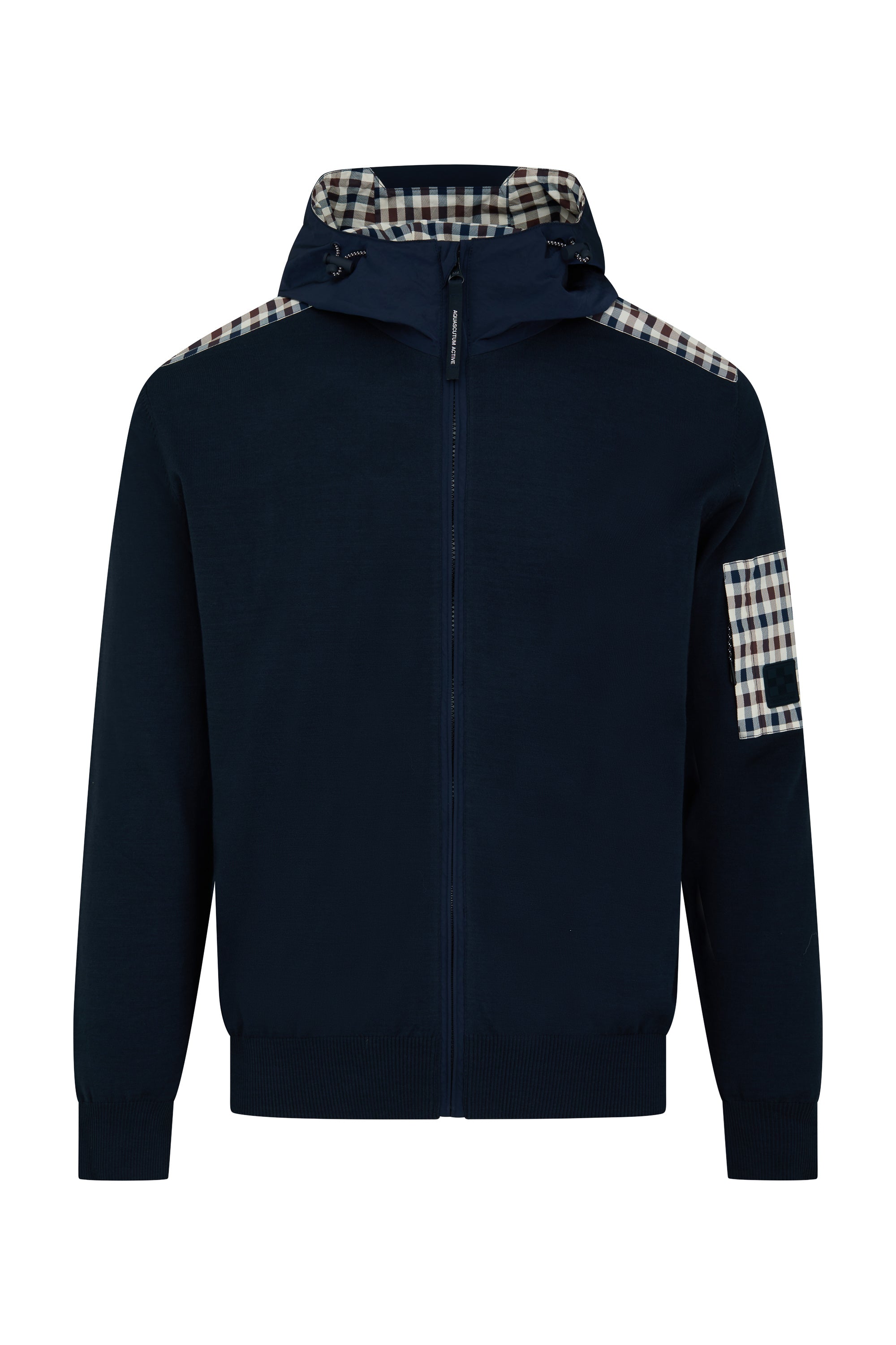 Lamina Pocket FZ Hoodie Sweater - Navy – Aquascutum Active