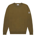 Wovenpatch Sweater - Army Green – Aquascutum Active