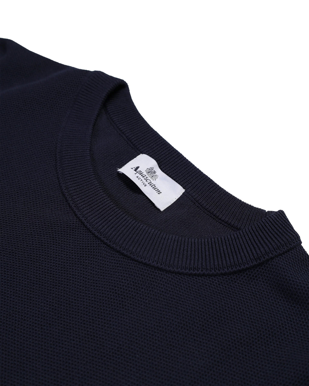 Wovenpatch Sweater - Navy – Aquascutum Active