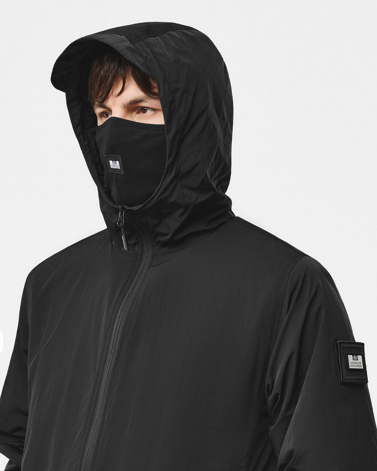 Technician fleece Lined Jacket — Black