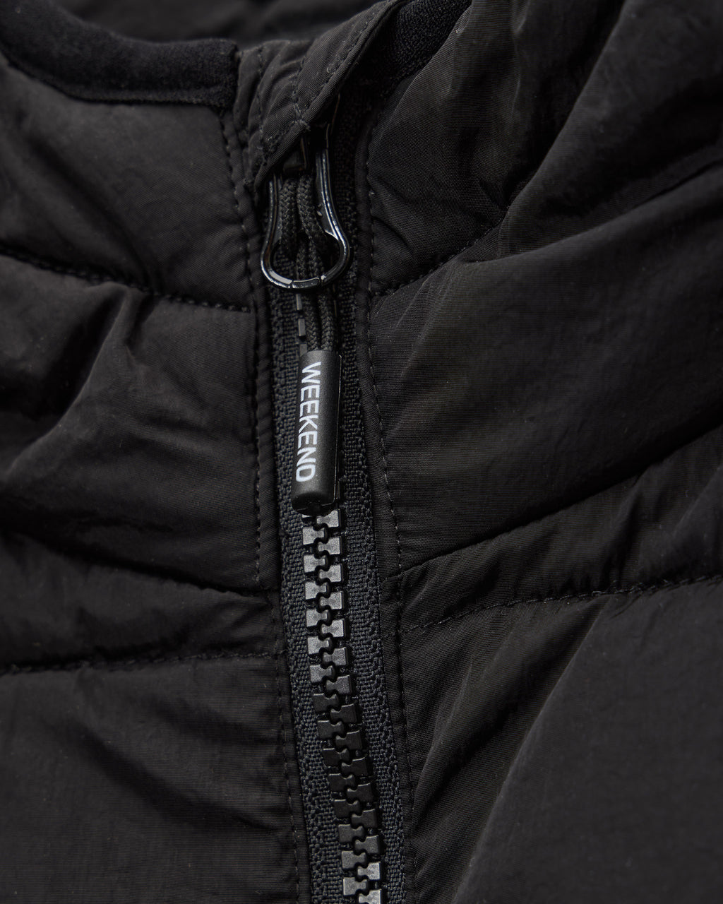 La Guardia Puffer Jacket — Black