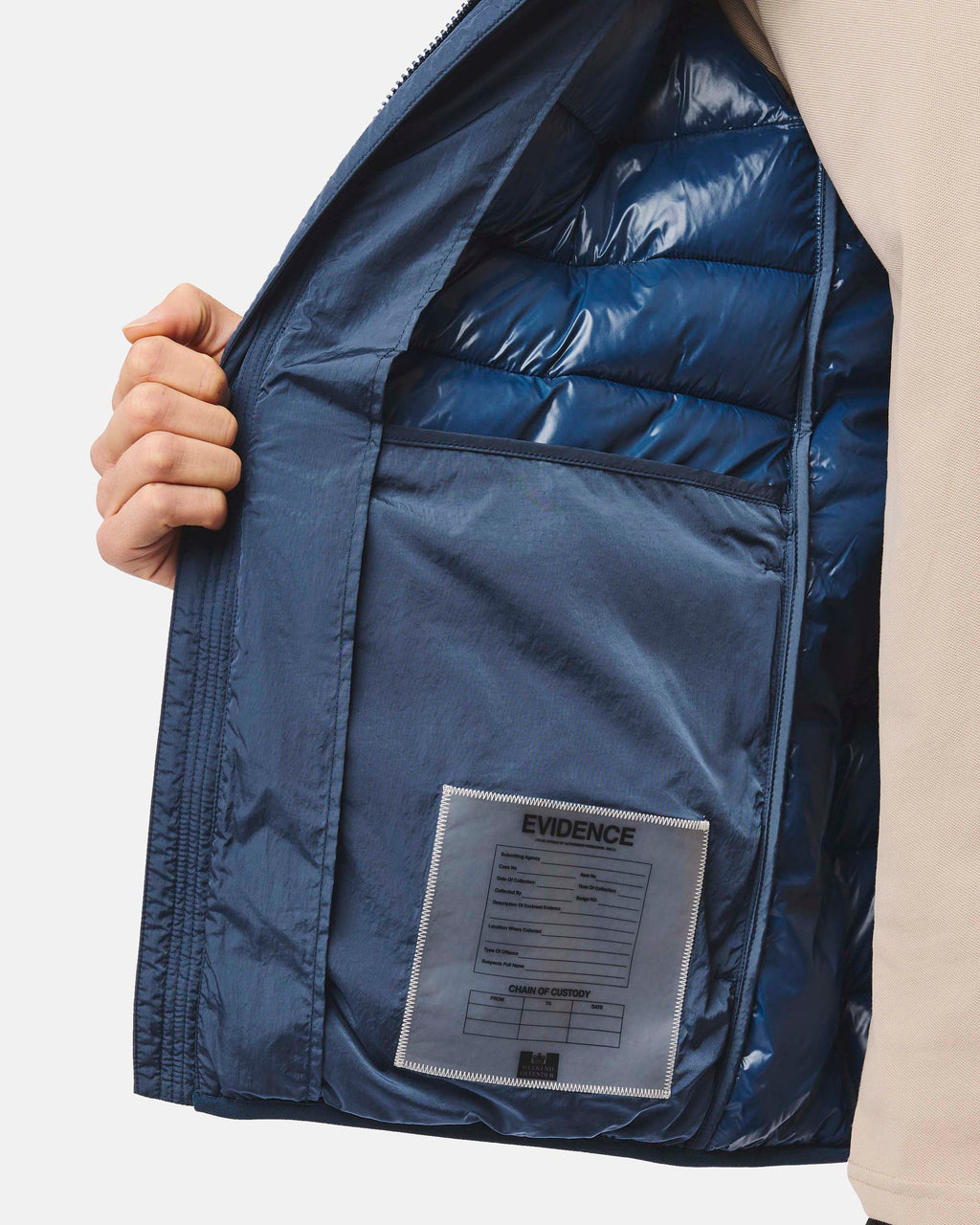 La Guardia Puffer Jacket — Lagoon