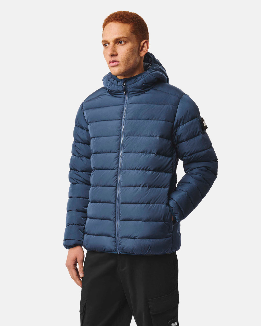 La Guardia Puffer Jacket — Lagoon