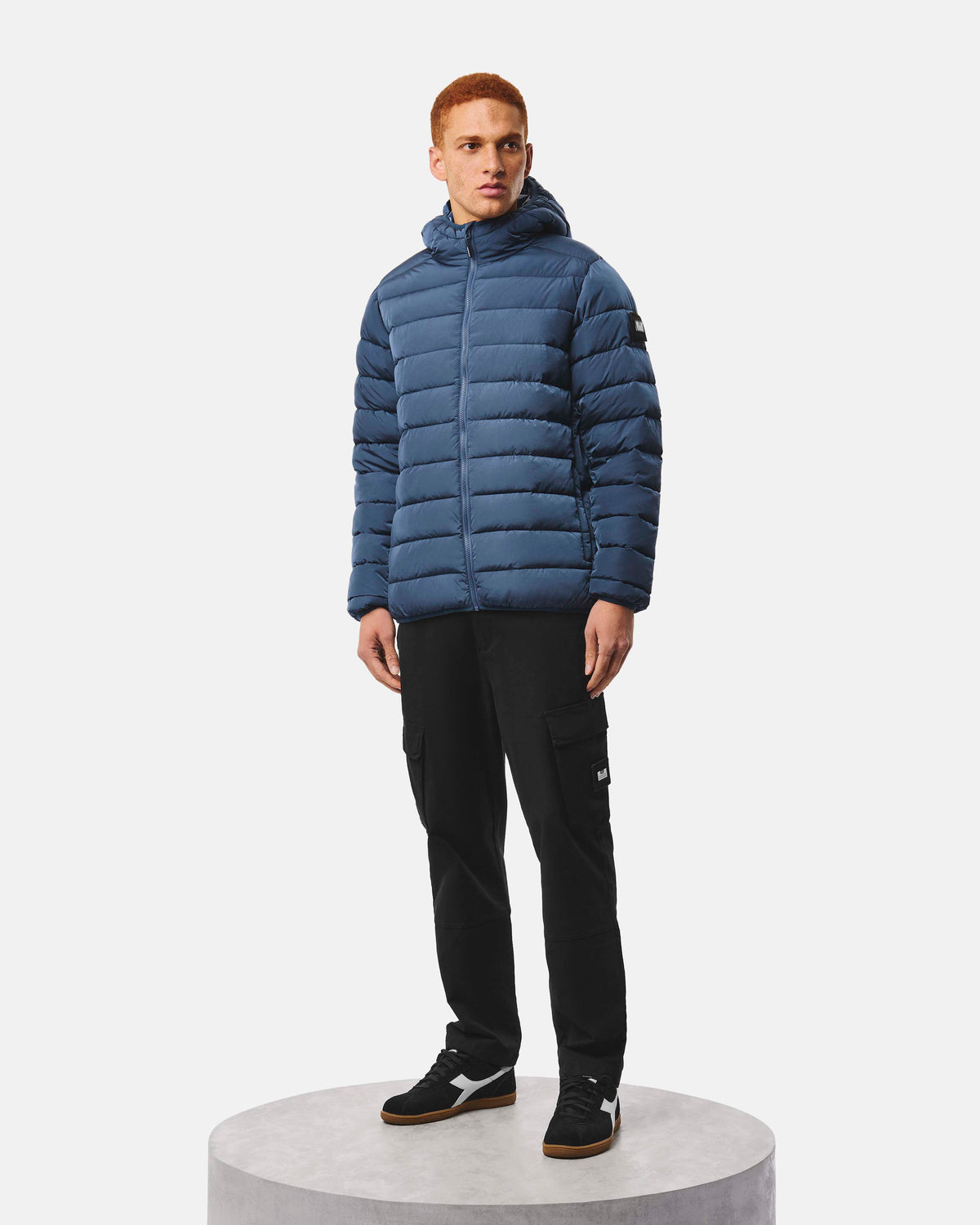 La Guardia Puffer Jacket — Lagoon