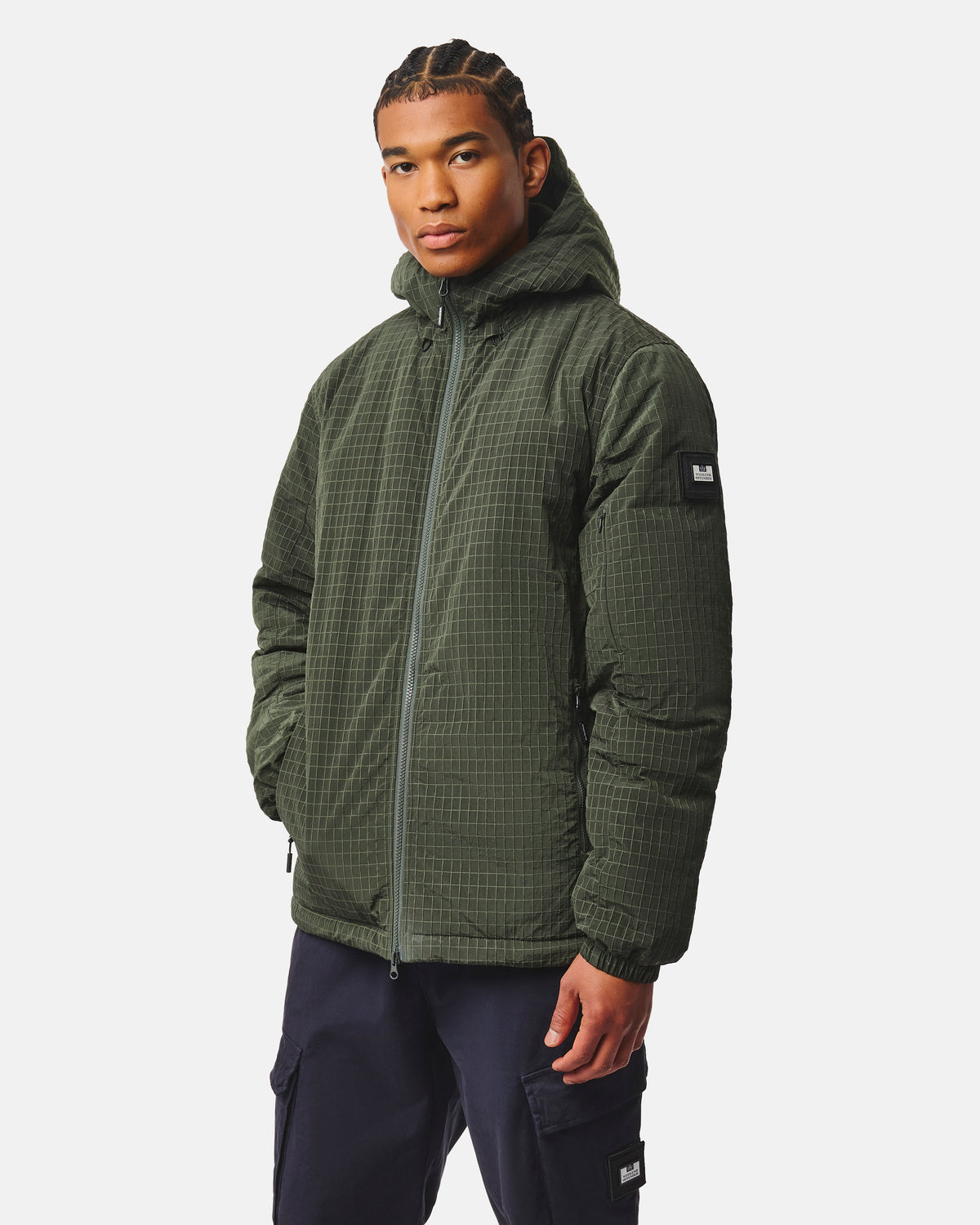 Vettel Thermo Jacket — Black Forest Green