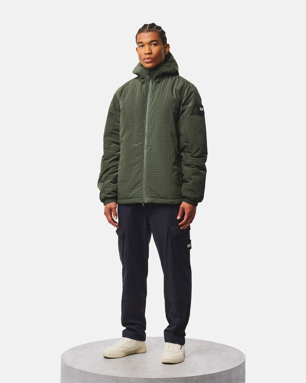 Vettel Thermo Jacket — Black Forest Green