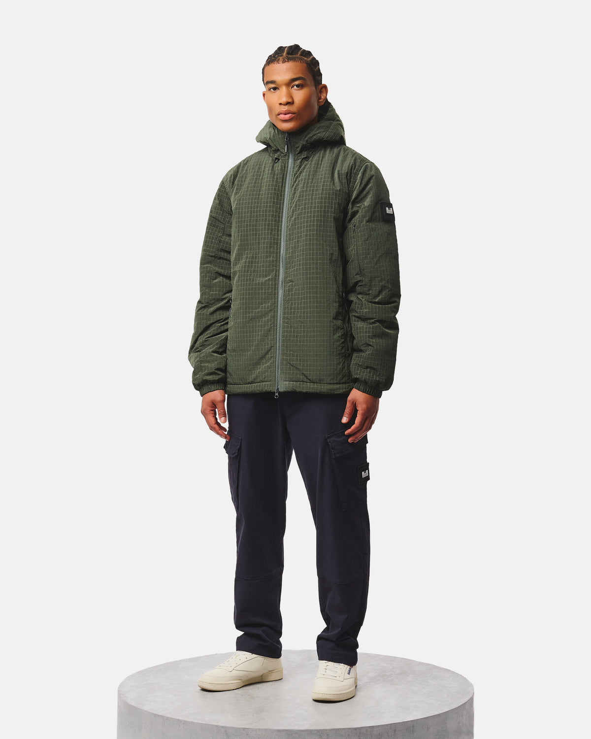Vettel Thermo Jacket — Black Forest Green