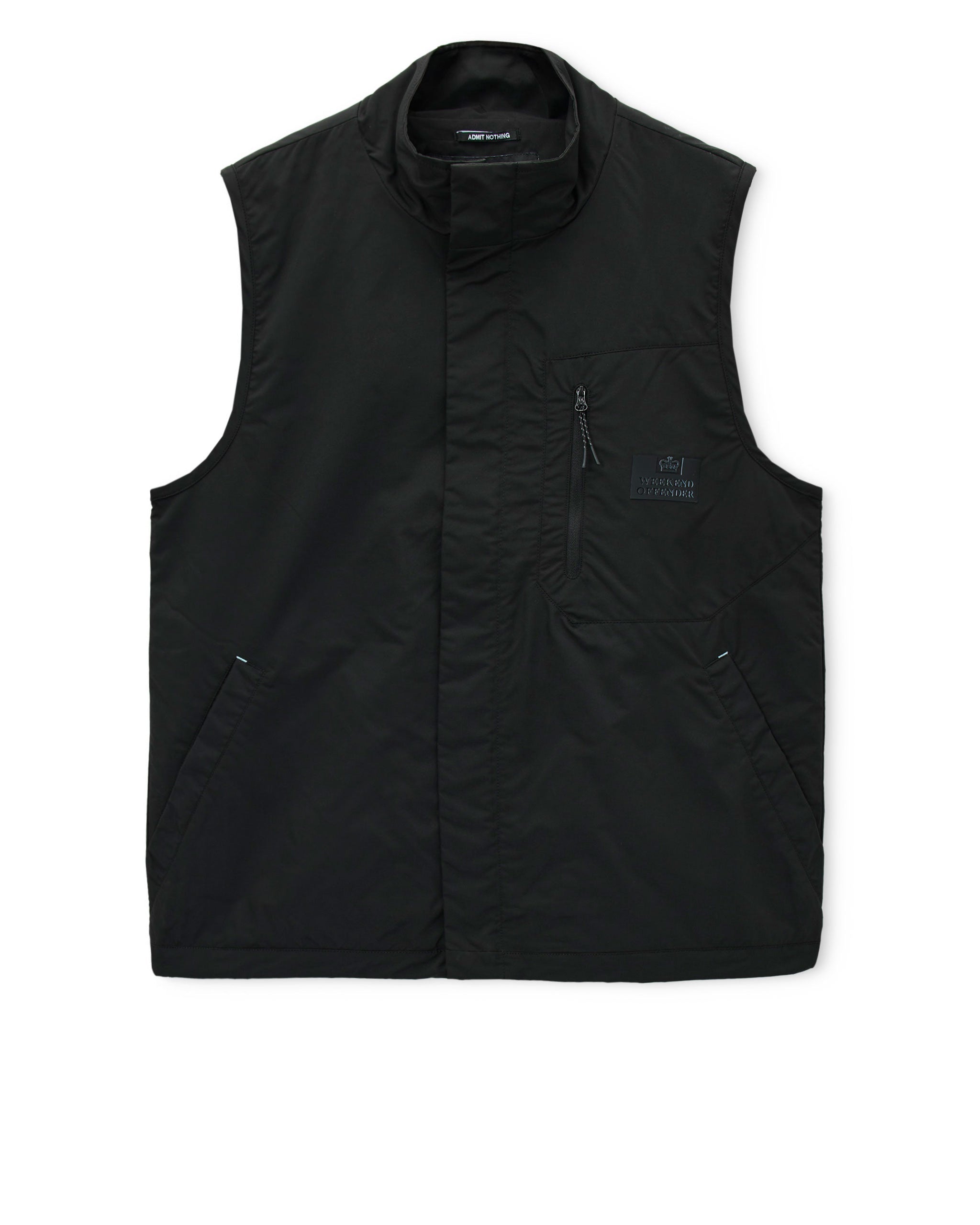 Satriani Gilet — Black – Weekend Offender