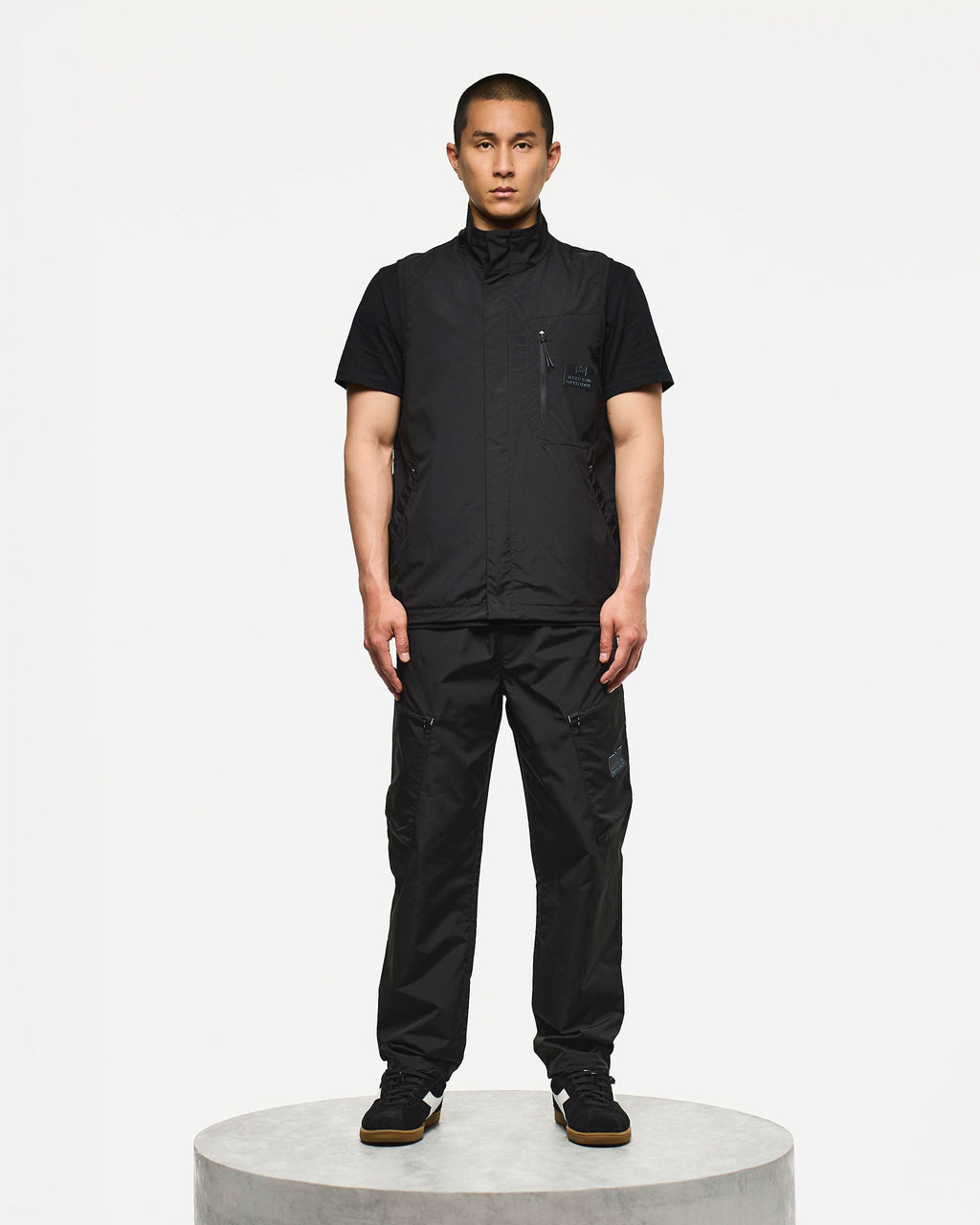 Satriani Gilet — Black – Weekend Offender