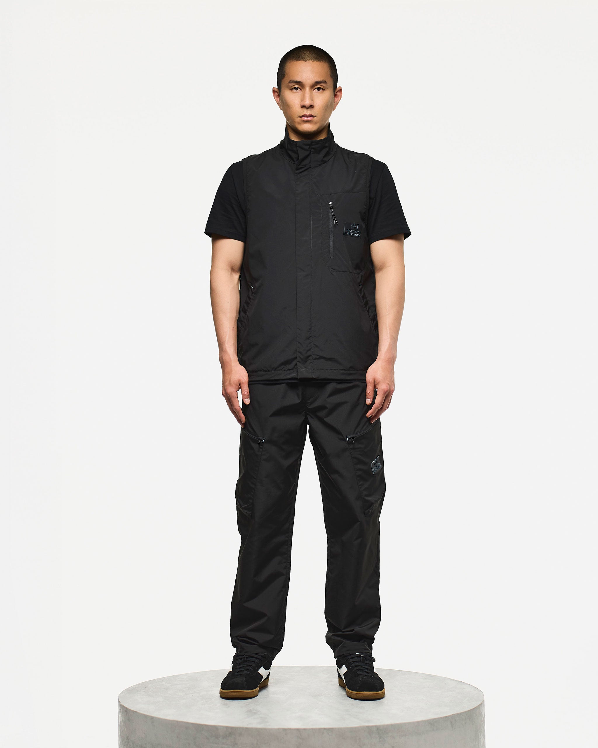 Satriani Gilet — Black – Weekend Offender
