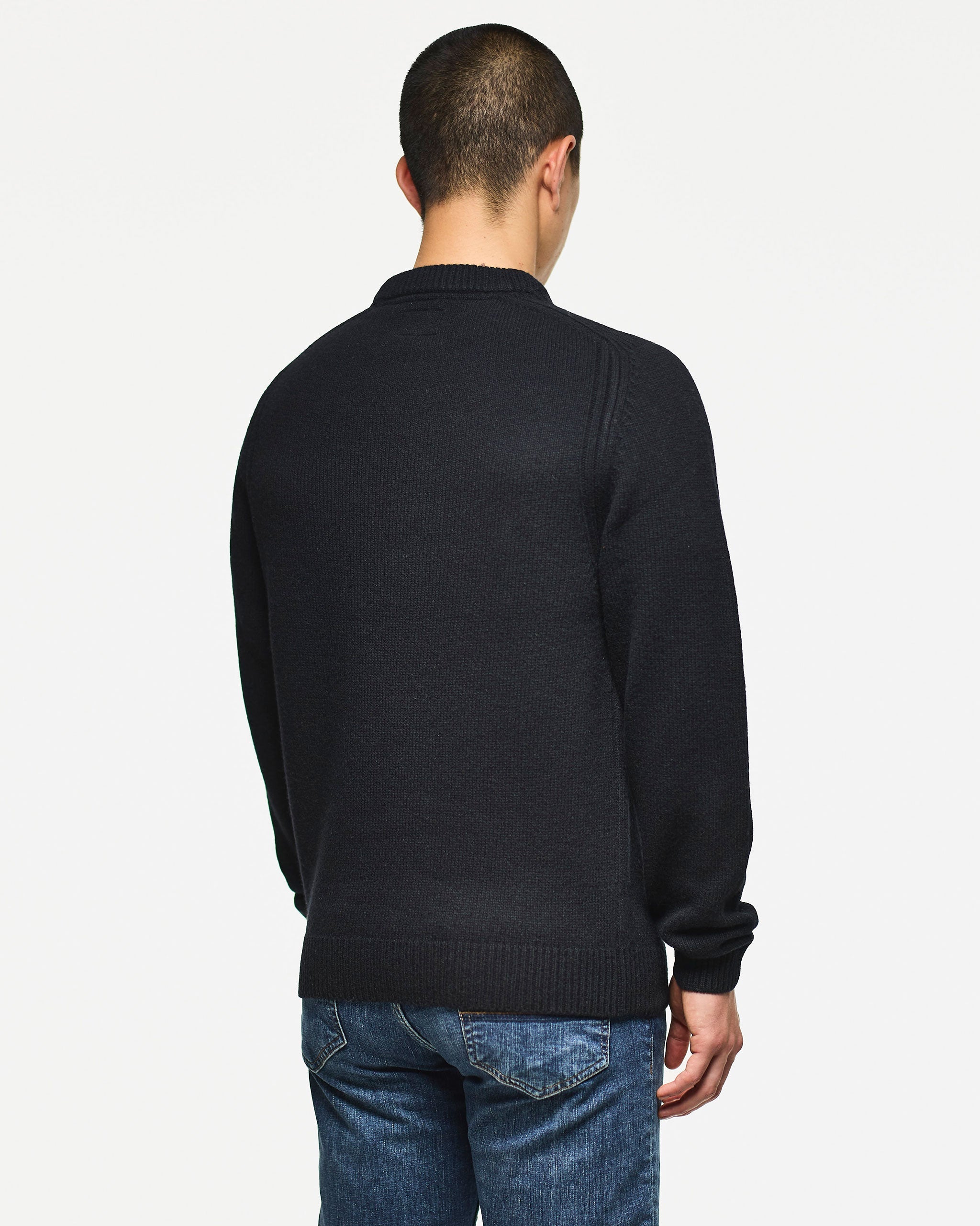 Zagreb Quarter-Zip — Black – Weekend Offender