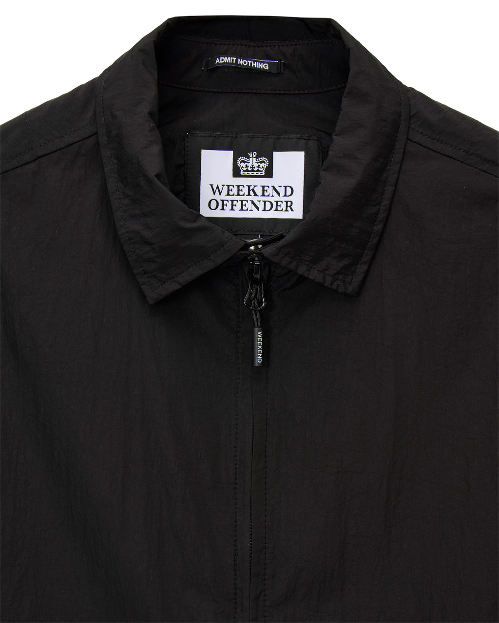 Vinnie Overshirt — Black – Weekend Offender
