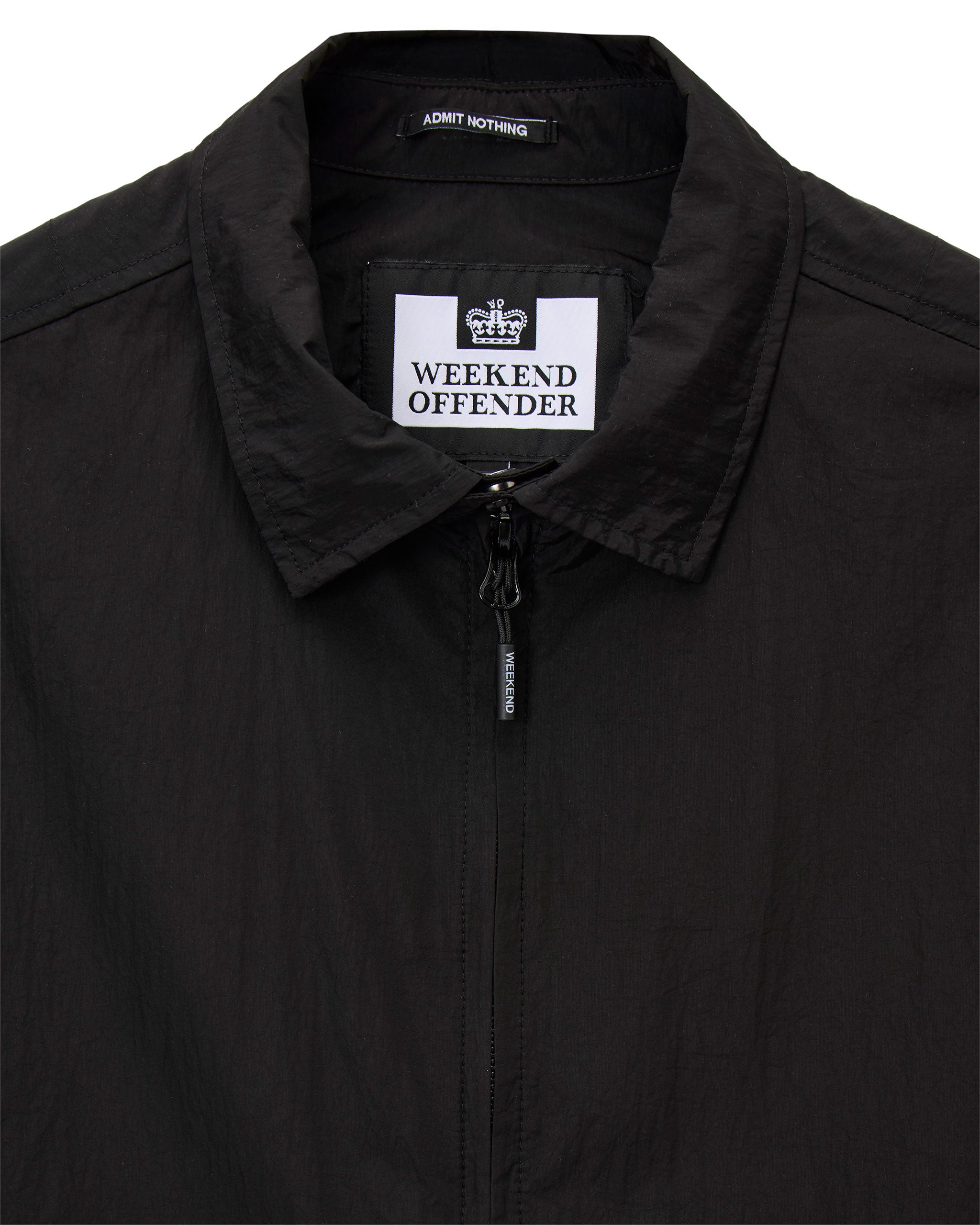 Vinnie Overshirt — Black – Weekend Offender