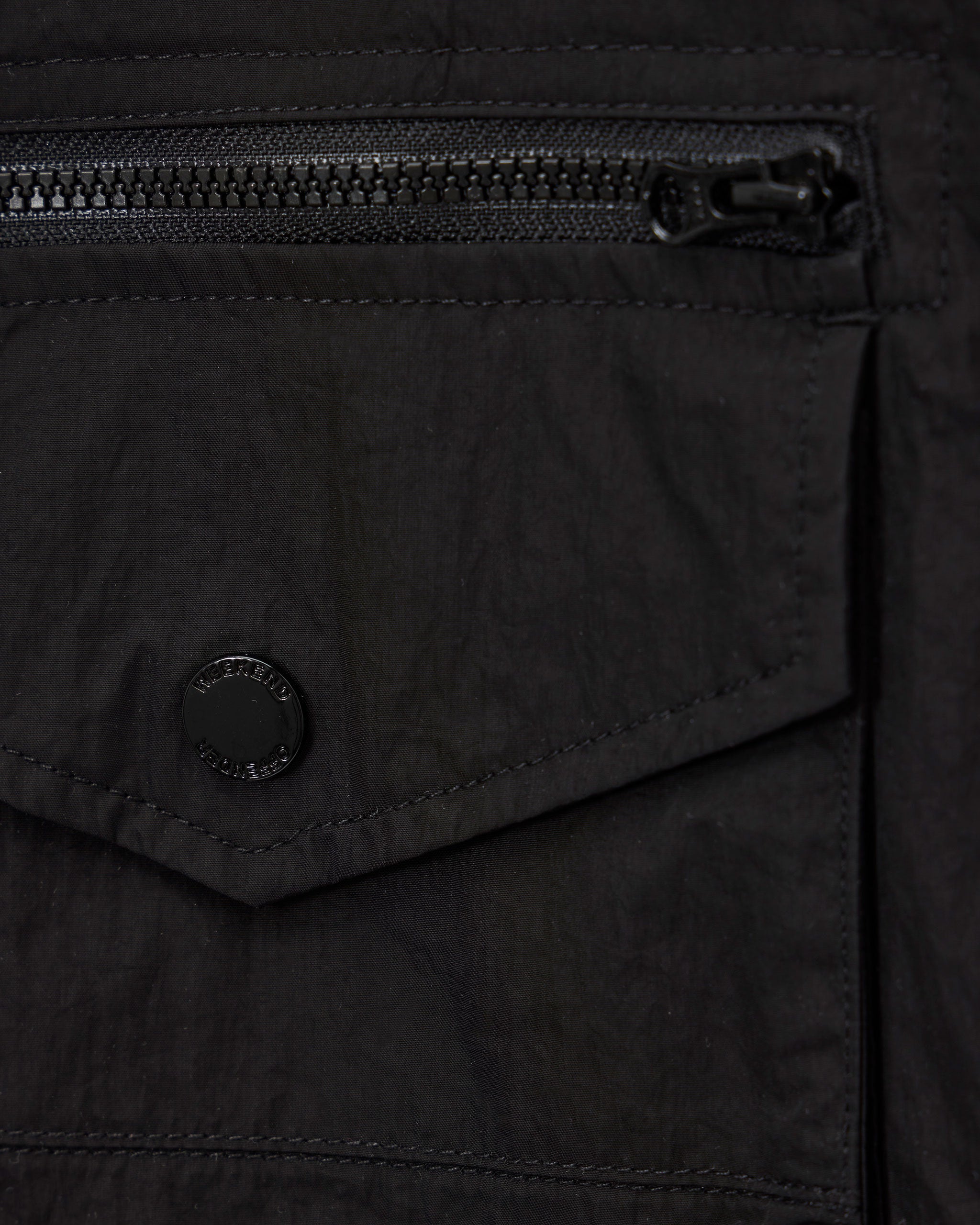 Vinnie Overshirt — Black – Weekend Offender