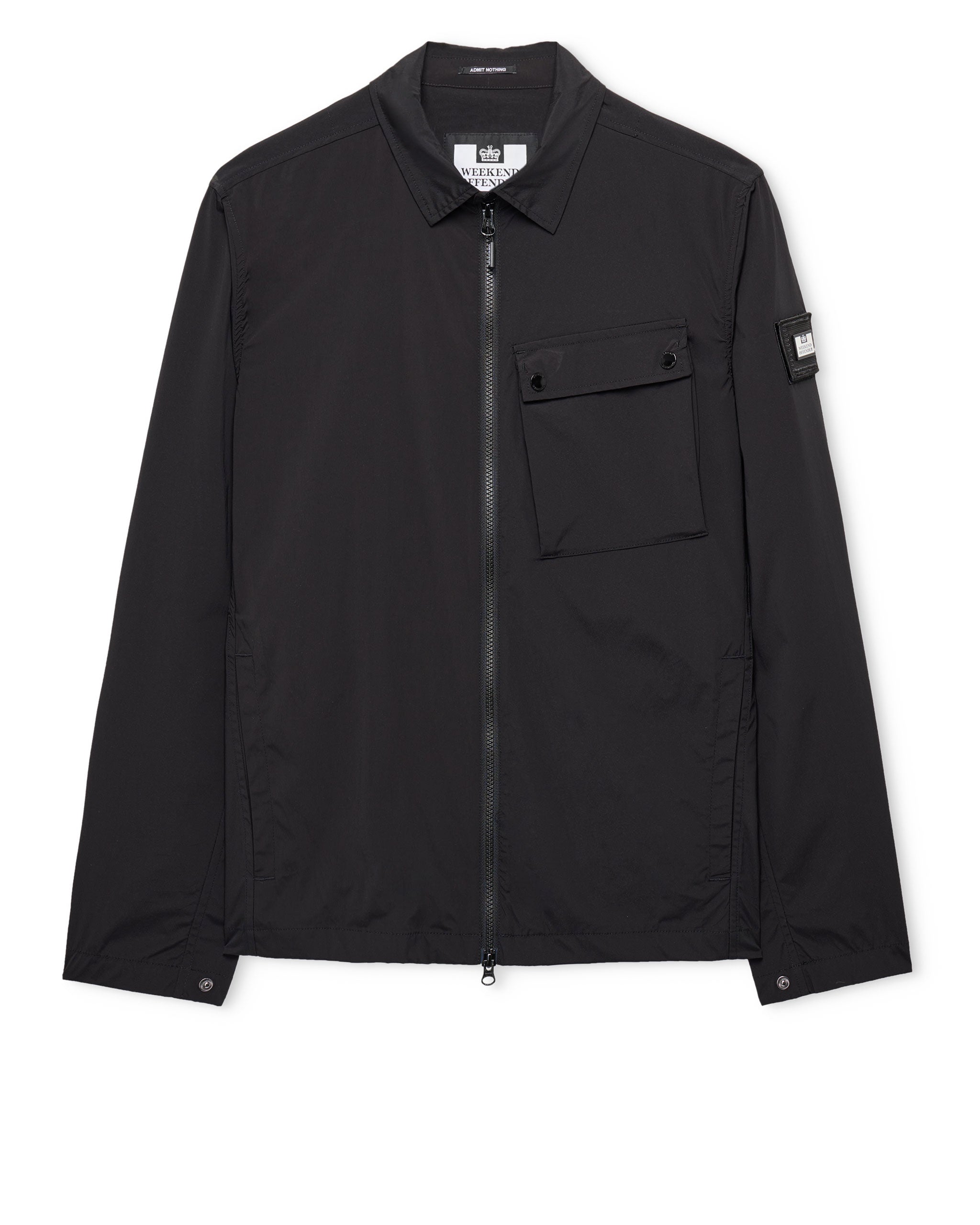 Southbank Overshirt — Black – Weekend Offender
