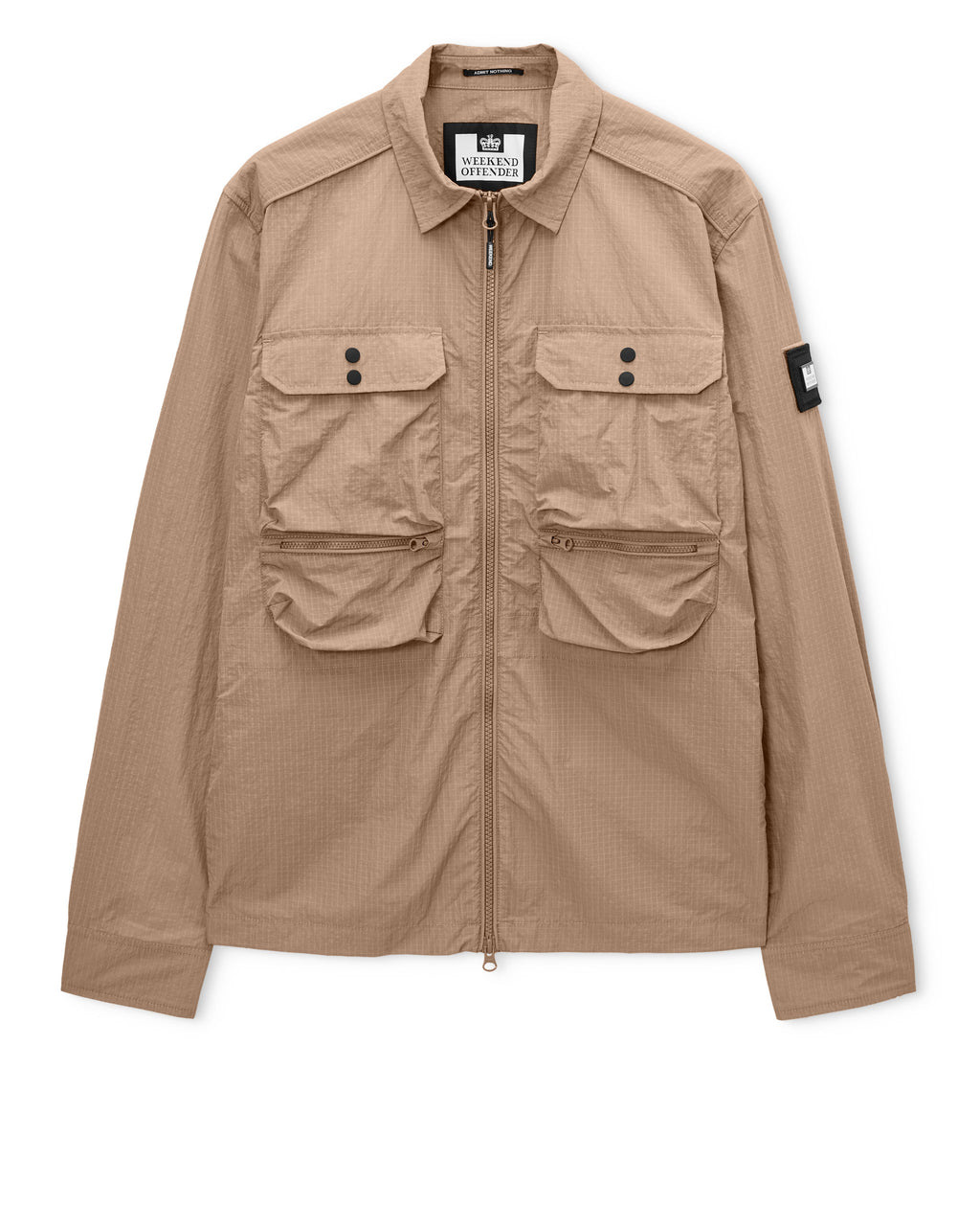 Shields Overshirt — Driftwood – Weekend Offender