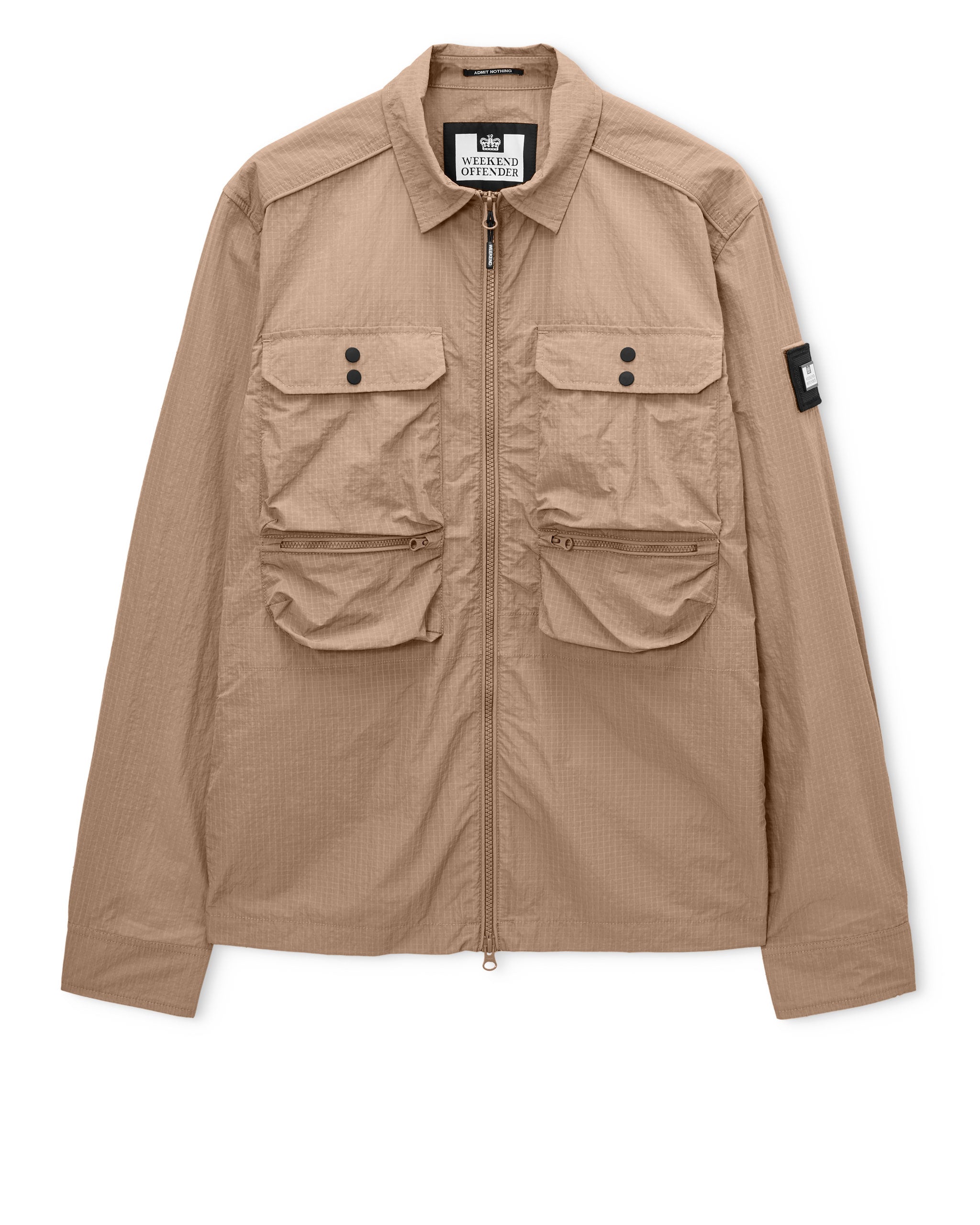 Shields Overshirt — Driftwood – Weekend Offender