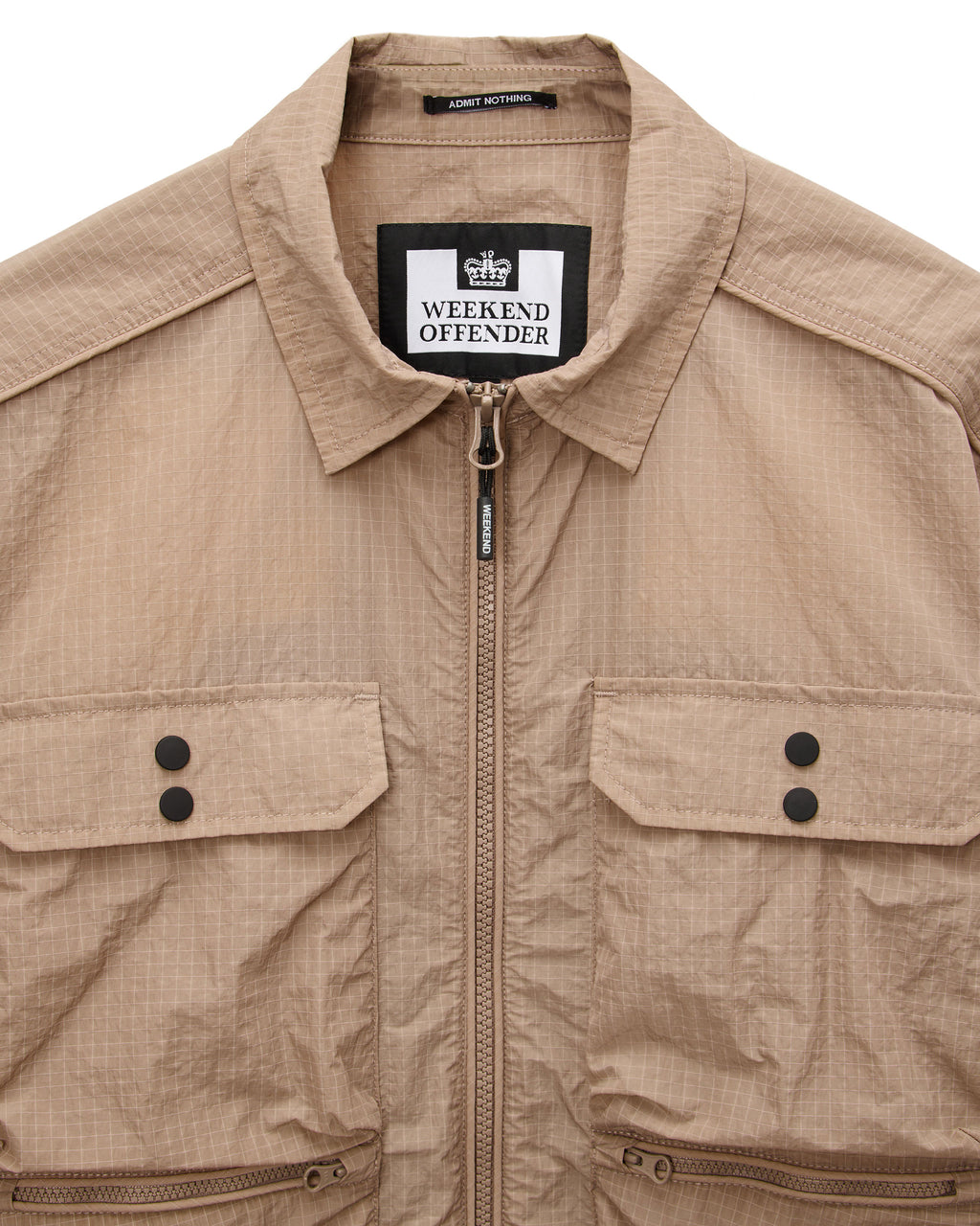 Shields Overshirt — Driftwood – Weekend Offender
