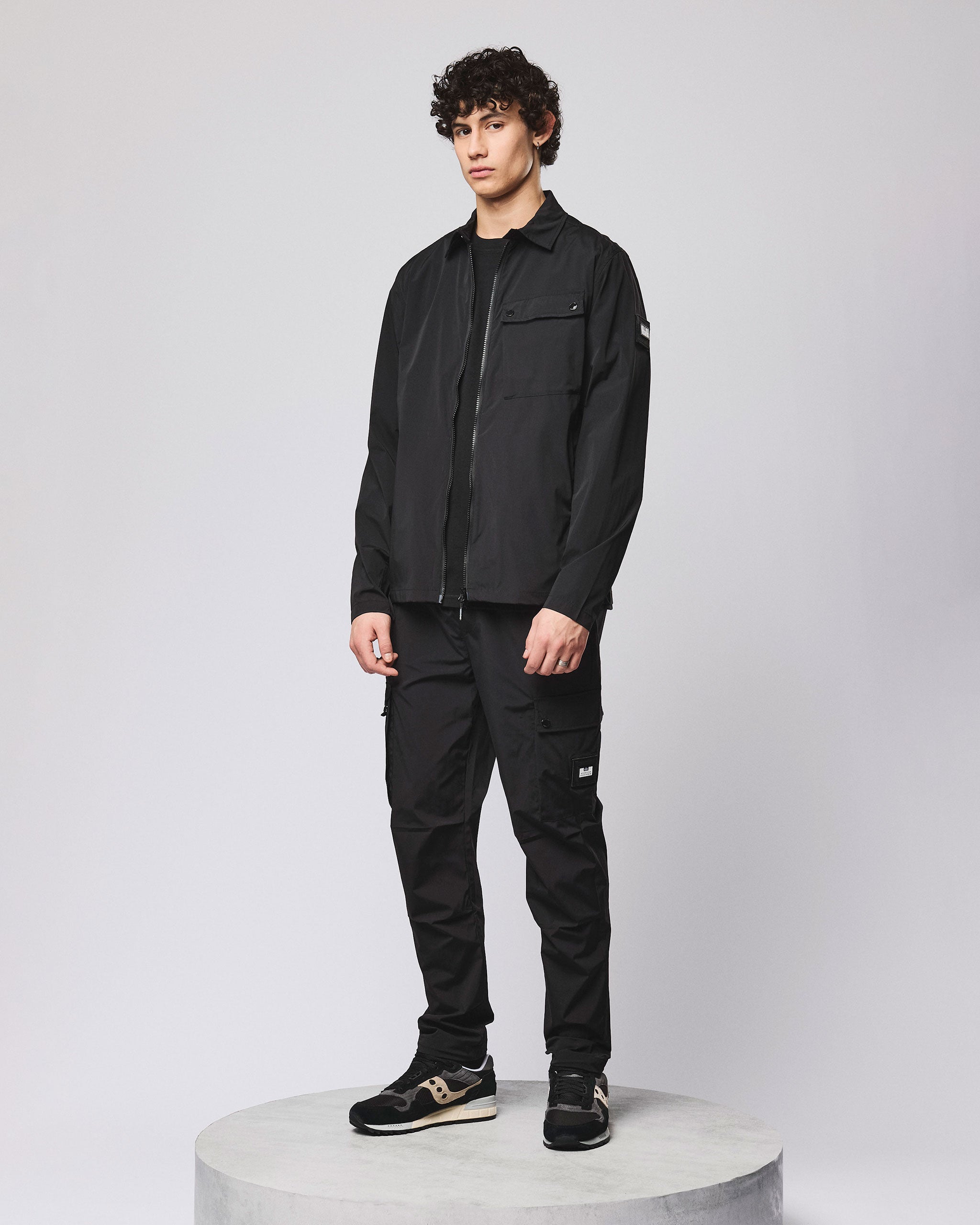 Southbank Overshirt — Black – Weekend Offender