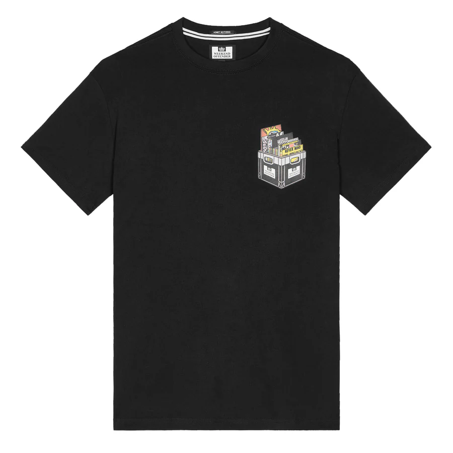 Diggin T-Shirt — Black – Weekend Offender