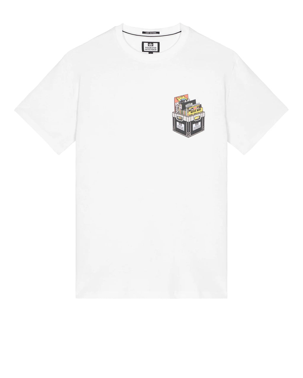 Diggin T-Shirt — White – Weekend Offender