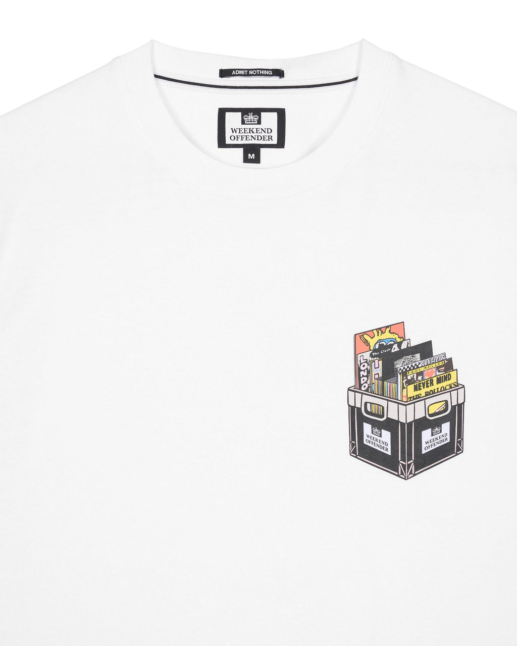 Diggin T-Shirt — White – Weekend Offender