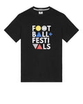 Football & Fest. T-Shirt — Black – Weekend Offender