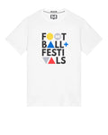 Football & Fest. T-Shirt — White