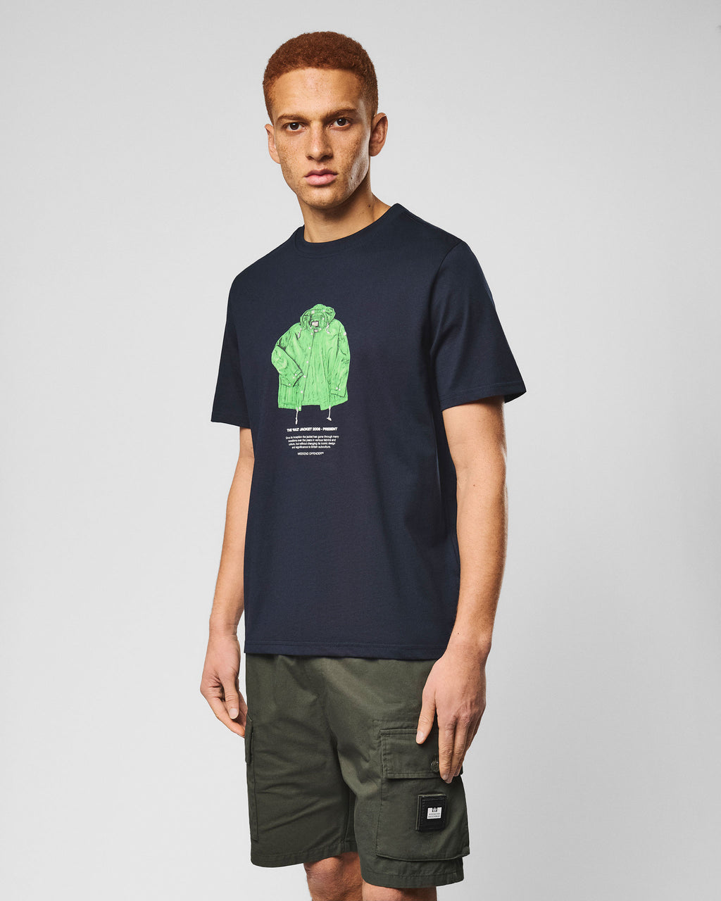 Naz T-Shirt — Navy – Weekend Offender