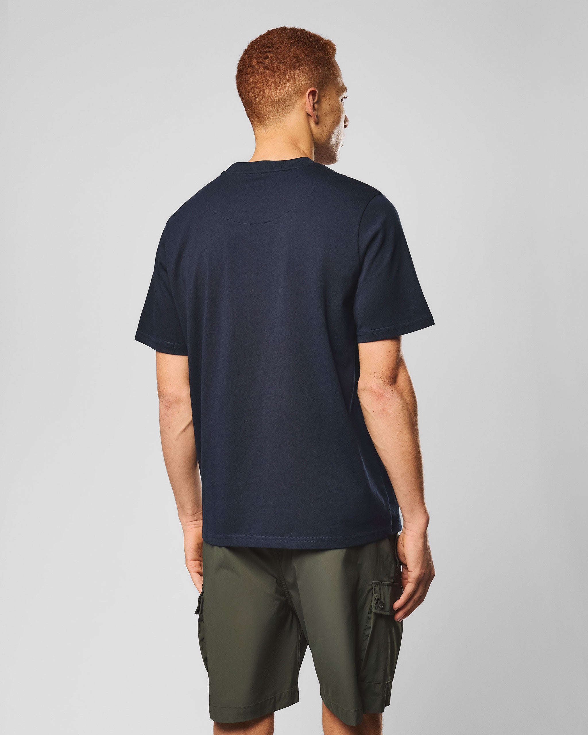 Terrace T-Shirt — Navy – Weekend Offender